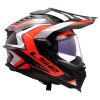 LS2 MX701 EXPLORER-06 CARBON FRONTIER adventure helma oranžová vel.3XL